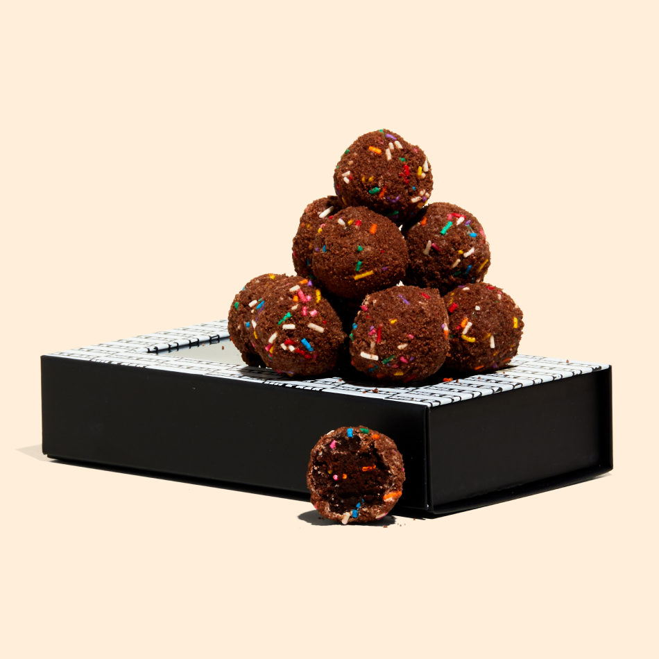 Chocolate B'Day Truffle Dozen Box